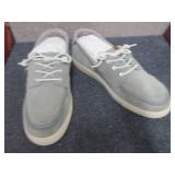 Size 12 Mens Billy Grey Suede Boat ...