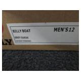 Size 12 Mens Billy Grey Suede Boat ...