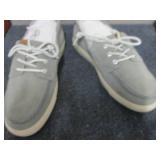 Size 10 Mens Billy Grey Suede Boat ...