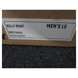 Size 10 Mens Billy Grey Suede Boat ...