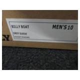 Size 10 Mens Billy Grey Suede Boat ...