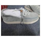 Size 10 Mens Billy Grey Suede Boat ...