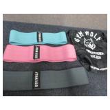 Set of 3 Gym Wolf Fabric Resistance...
