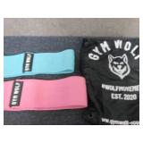 Set of 3 Gym Wolf Fabric Resistance...