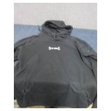 Medium NWT Gym Wolf Black Hooded Sw...