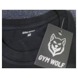 2 Medium NWT Gym Wolf Black Tshirts...