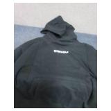 Medium NWT Gym Wolf Black Hooded Sw...
