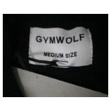 Medium NWT Gym Wolf Black Hooded Sw...