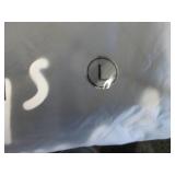 Large NWT Gym Wolf Black Hooded Swe...