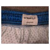 2 Mens Large NWT Gym Wolf Shorts...