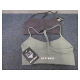 2- NWT Small Gym Wolf Sports Bras...