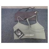 2- NWT Small Gym Wolf Sports Bras...