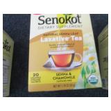 3 Senekot 20 ct Laxative Tea, plus ...