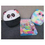 Candy Land & 2 Ty Squishies...