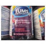 4- 54 ct Tums Heartburn Sleep Suppo...