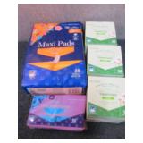 Tampons, Pantiliners, MaxiPads...