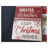 5 Holiday Décor Items, 2 pks Icicl...