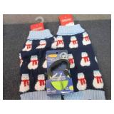 2 Christmas Pet Sweaters, 10 ft Bel...