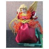 3 Holiday Décor Items, Angel Tree ...