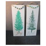 2- Holiday Wall Hangings...