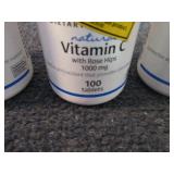 5- 100ct Vitamin C 1000 mg...