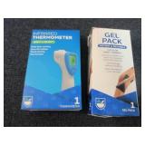 Infrared Thermometer, Gel Pack...