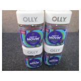 4- 30 ct Olly Keep It Movin
