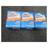3- 20 ct AlkaSeltzer Hangover Relie...