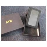 Pop Up Wallet  Leather Push Butto...