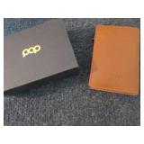 Pop Up Wallet  Leather Push Butto...