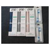 3 Pop Sonic Toothbrushes with Extra...
