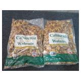 2- 16 oz California Shelled Walnuts...