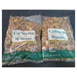 2- 16 oz California Shelled Walnuts...