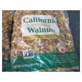 2- 16 oz California Shelled Walnuts...