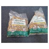 2- 16 oz California Shelled Walnuts...