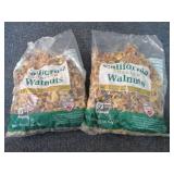 2- 16 oz California Shelled Walnuts...
