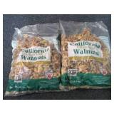 2- 16 oz California Shelled Walnuts...