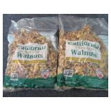 2- 16 oz California Shelled Walnuts...
