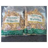 2- 16 oz California Shelled Walnuts...