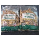2- 16 oz California Shelled Walnuts...