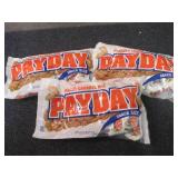 3- 11.6 oz PayDay Snack Size...