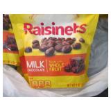 6- 8 oz Raisinets...