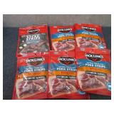 6 pks Jack Links Barbecue Pork Stri...