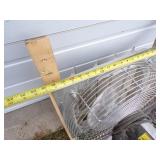 Exhaust Fan with Louvers