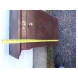 Vintage Folding Desk and Fan Cover