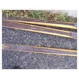 3 Vintage Wood Skies