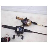 5 Fishing Rods and Reels