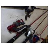 5 Fishing Rods and Reels