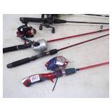 5 Fishing Rods and Reels