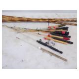 Ice Fishing Rods and Bamboo Fishing Poles